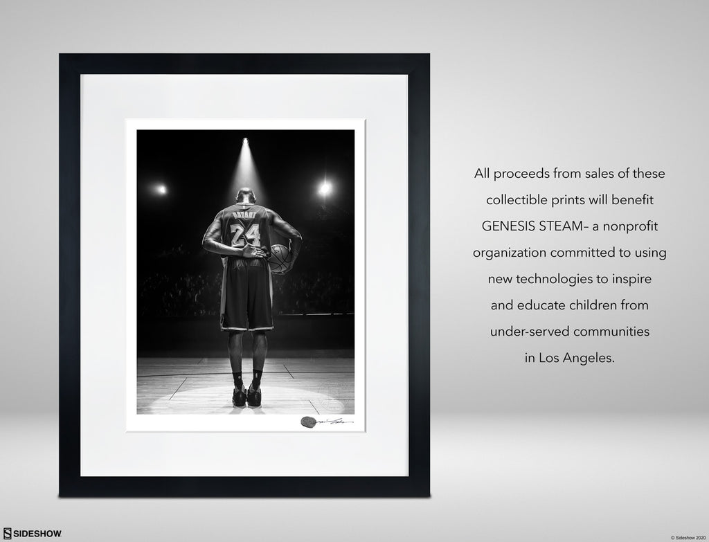 The Final Bow Michael Muller Kobe Bryant Art Print