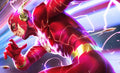 The Flash DC Art Print