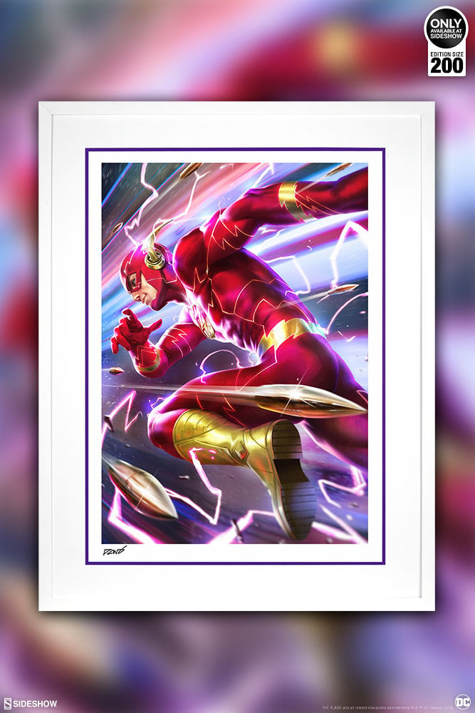 The Flash DC Art Print