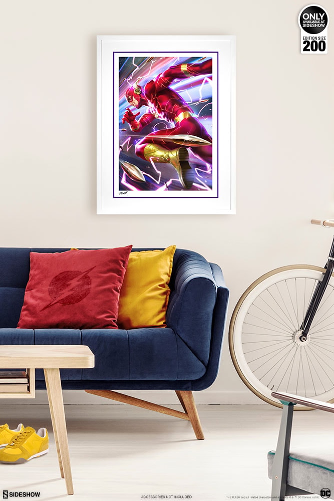 The Flash DC Art Print