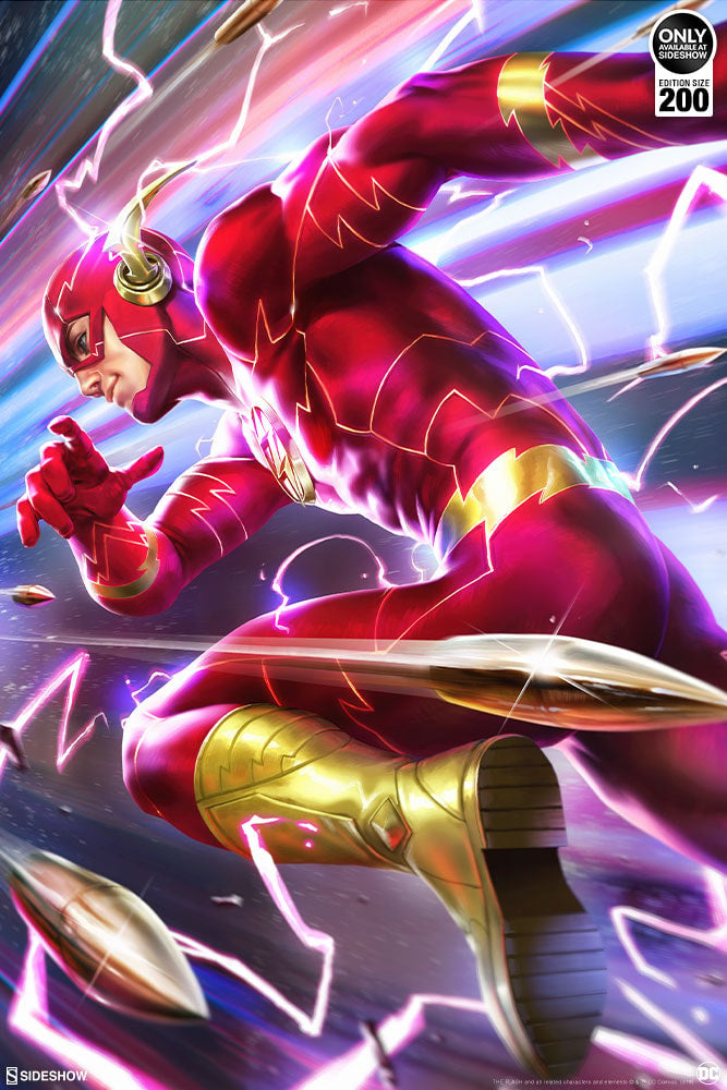 The Flash DC Art Print