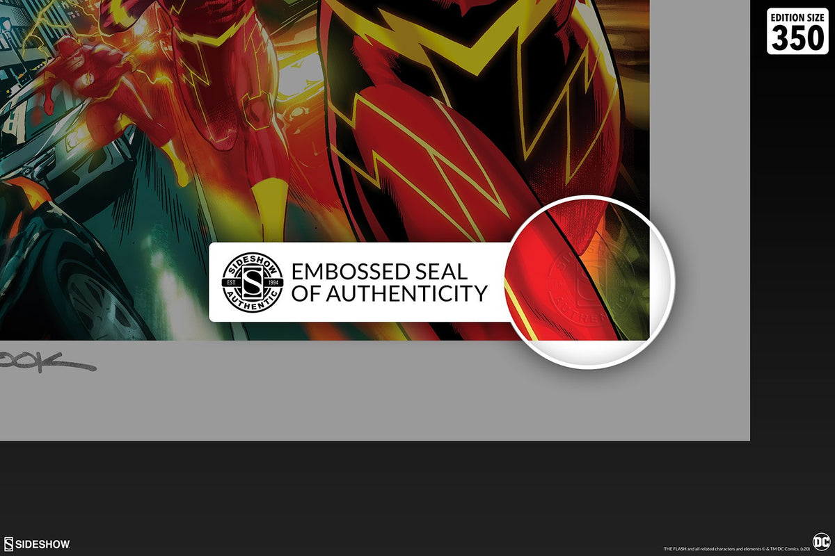 The Flash DC Art Print