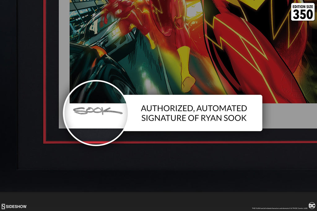 The Flash DC Art Print