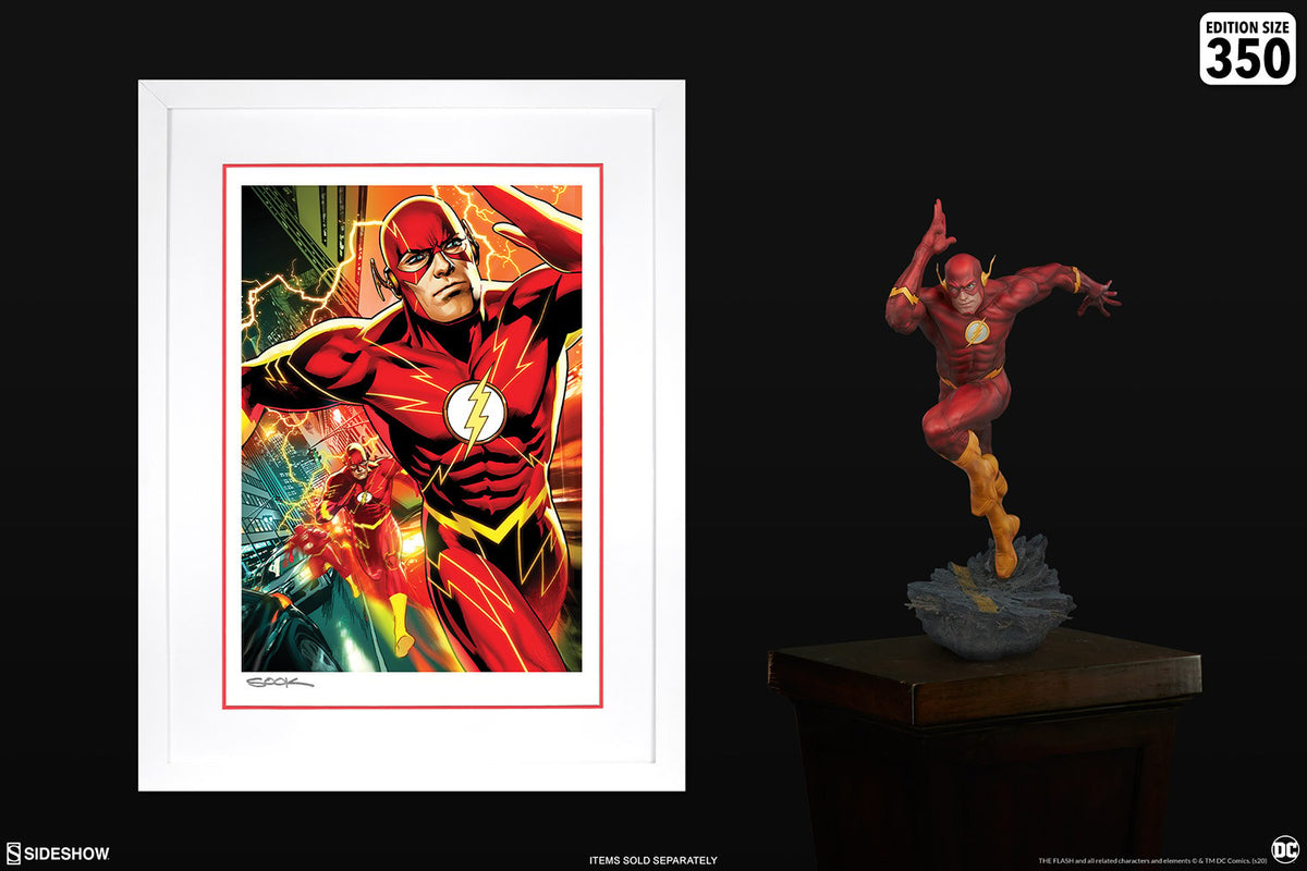 The Flash DC Art Print