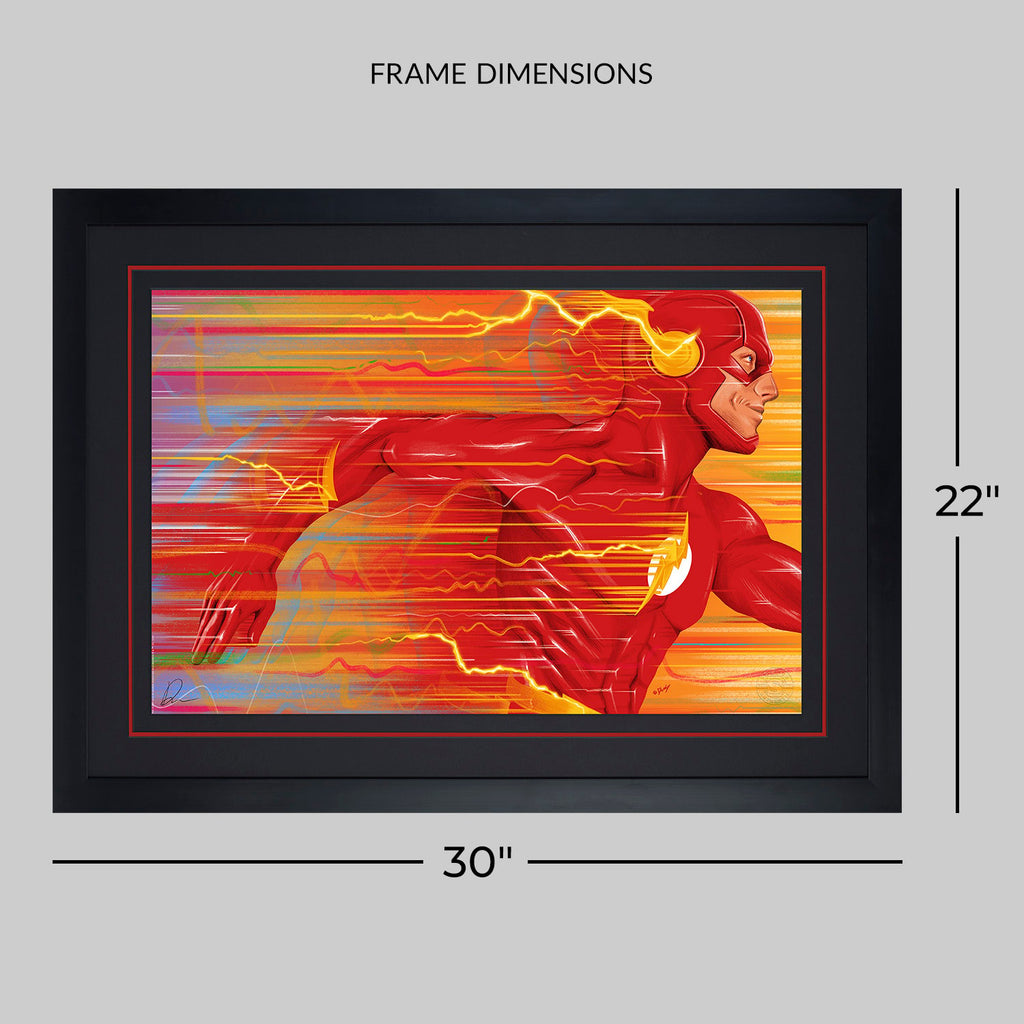 The Flash DC Art Print