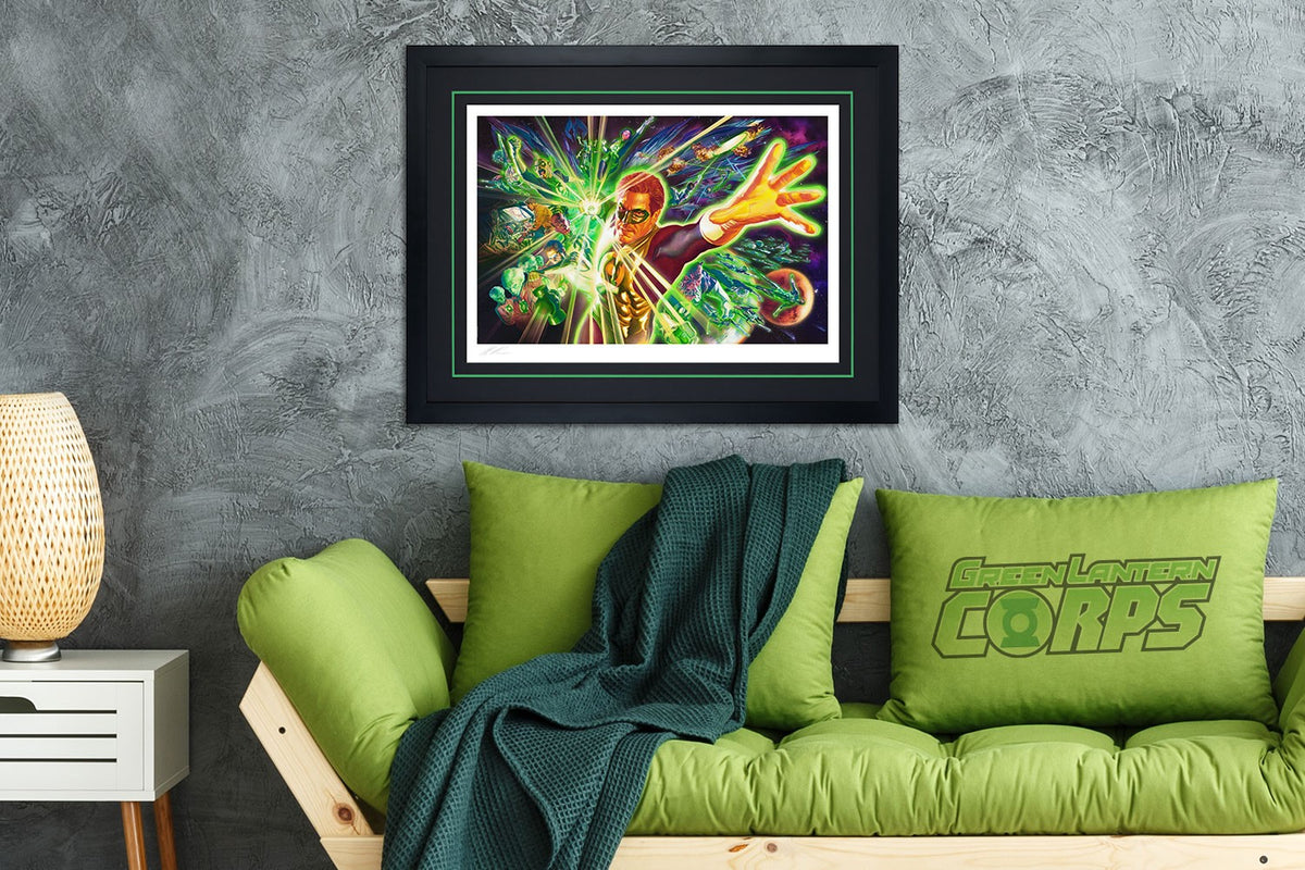The Green Lantern Corps DC Green Lantern Sinestro Art Print
