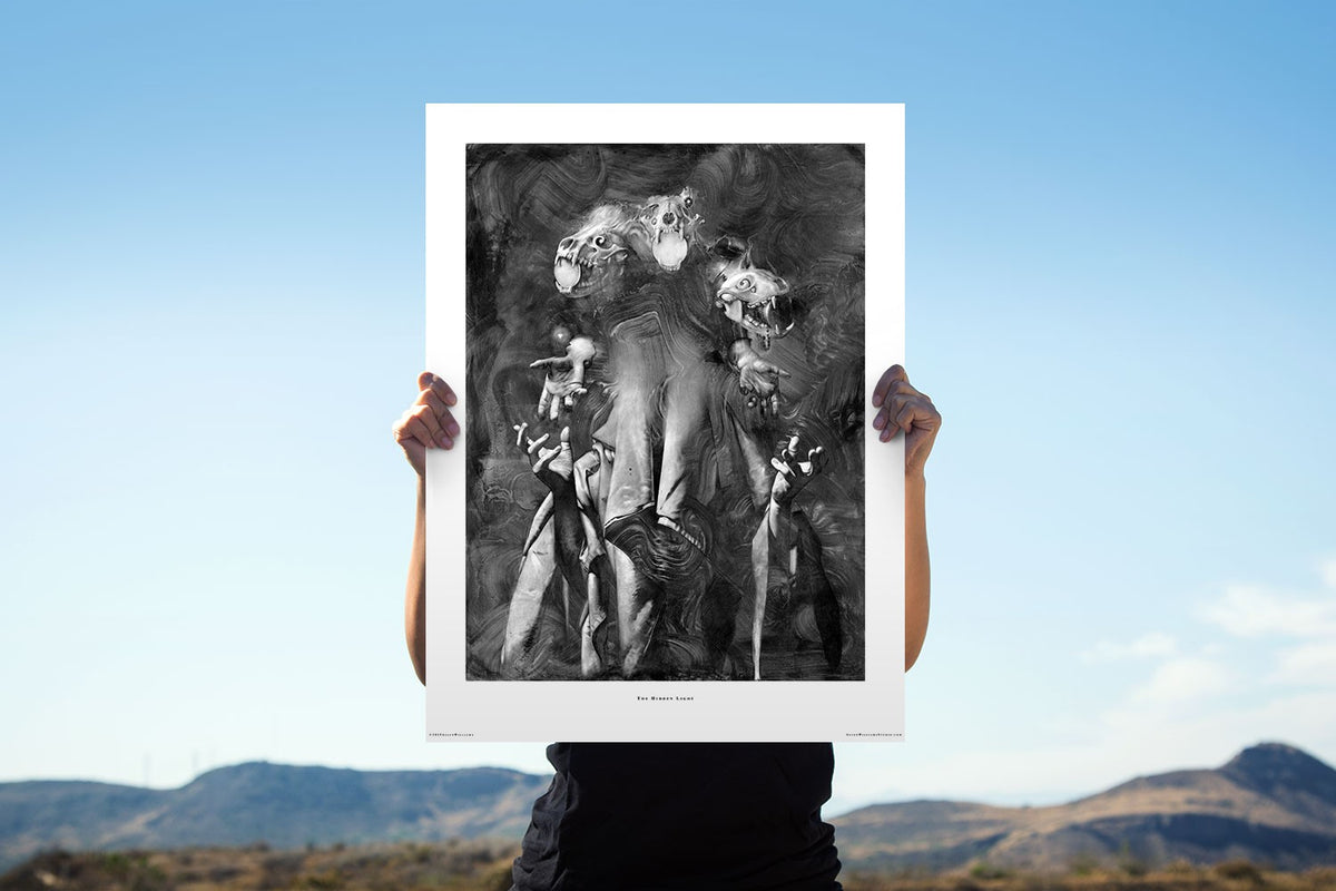 The Hidden Light Allen Williams Art Print