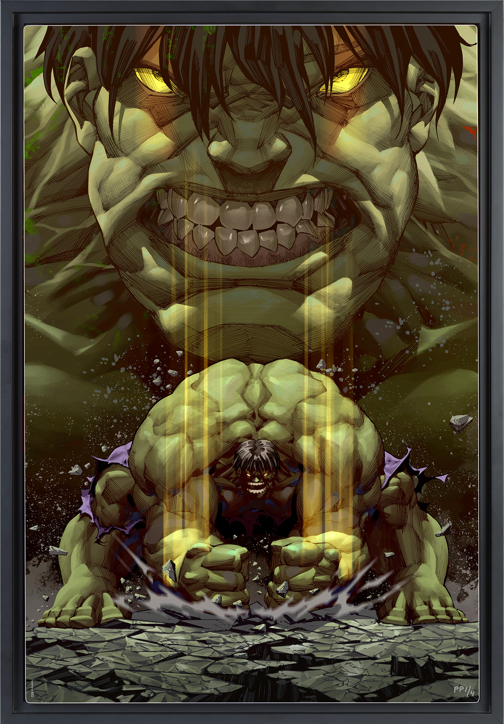 Hulk Legacy Marvel Art Print