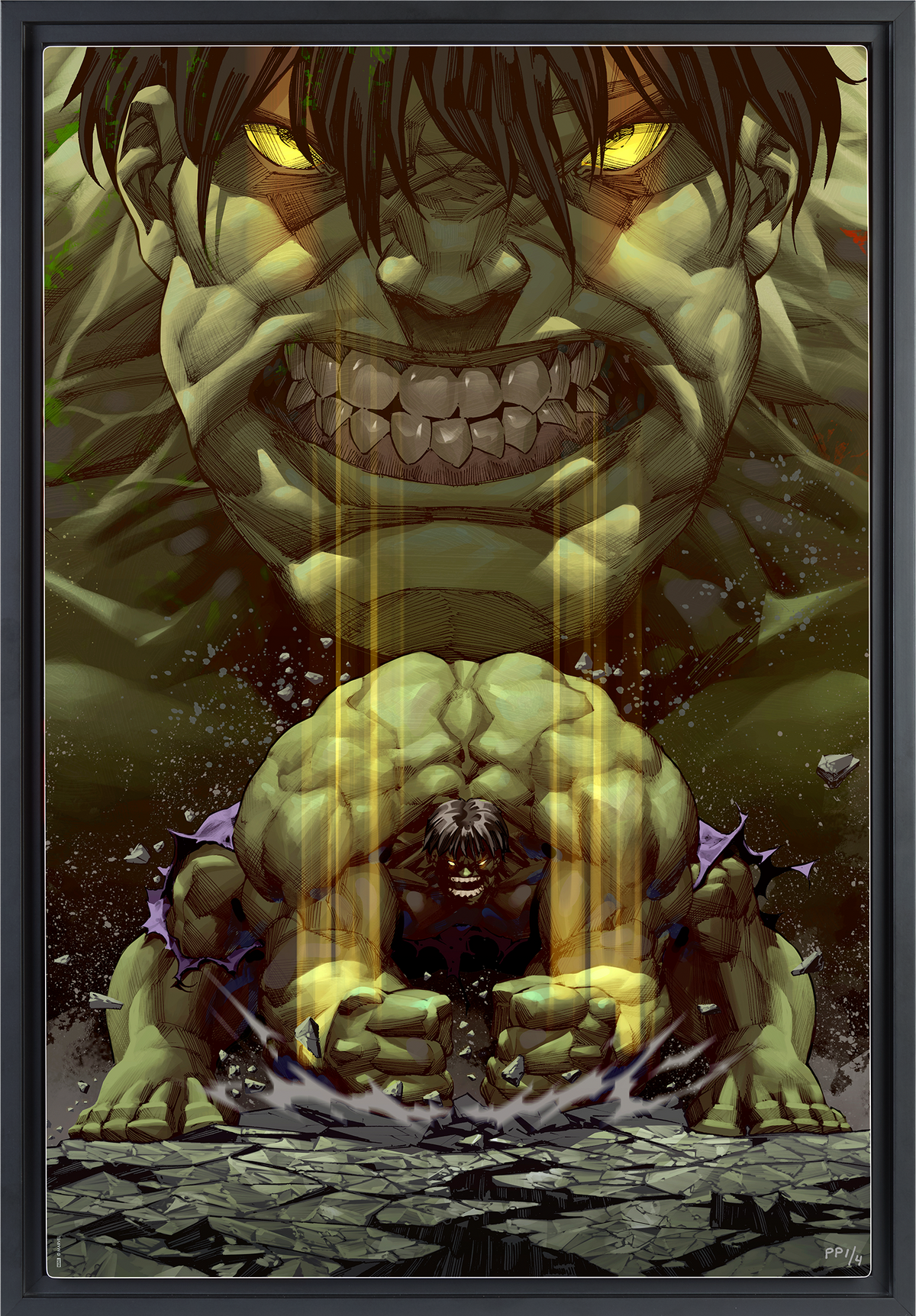 Hulk Legacy Marvel Art Print