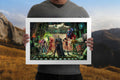 The Justice League DC Art Print