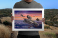 The Mandalorian - The Escort Star Wars The Mandalorian The Child Art Print