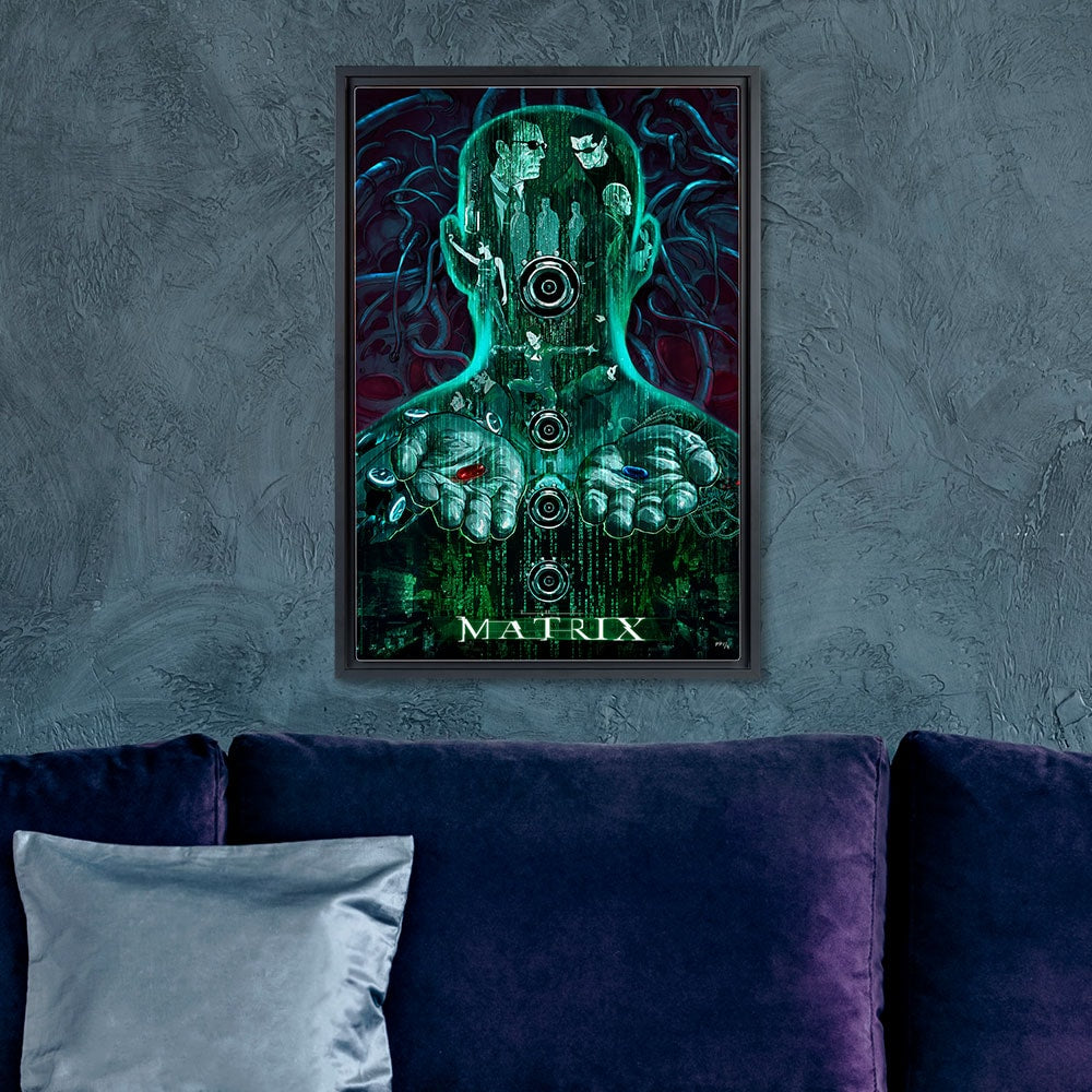 The Matrix Neo Trinity Morpheus Movie Poster
