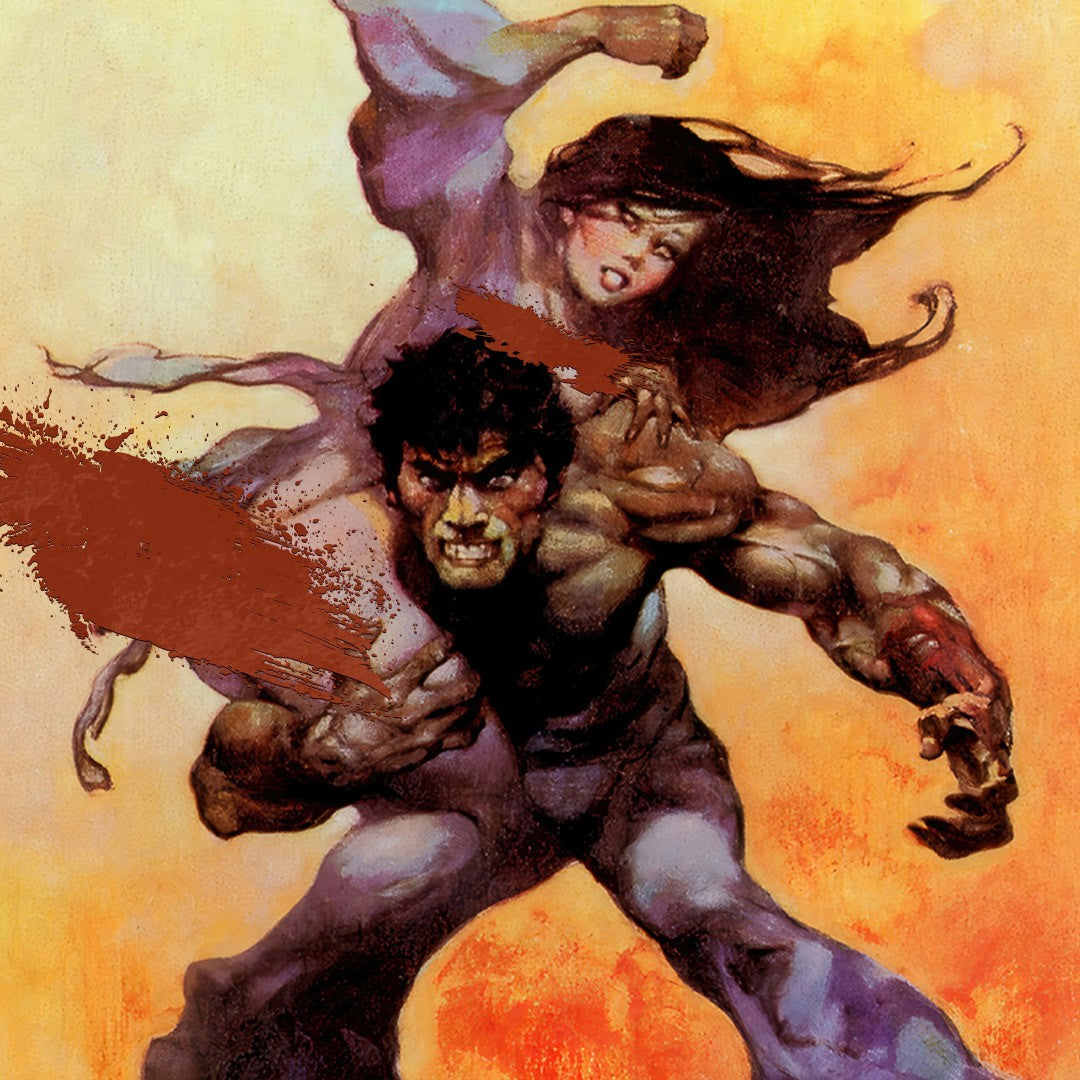 The Mucker Frank Frazetta Art Print