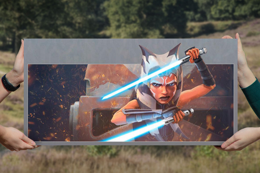 The Path Before You Star Wars Ahsoka Tano Art Print