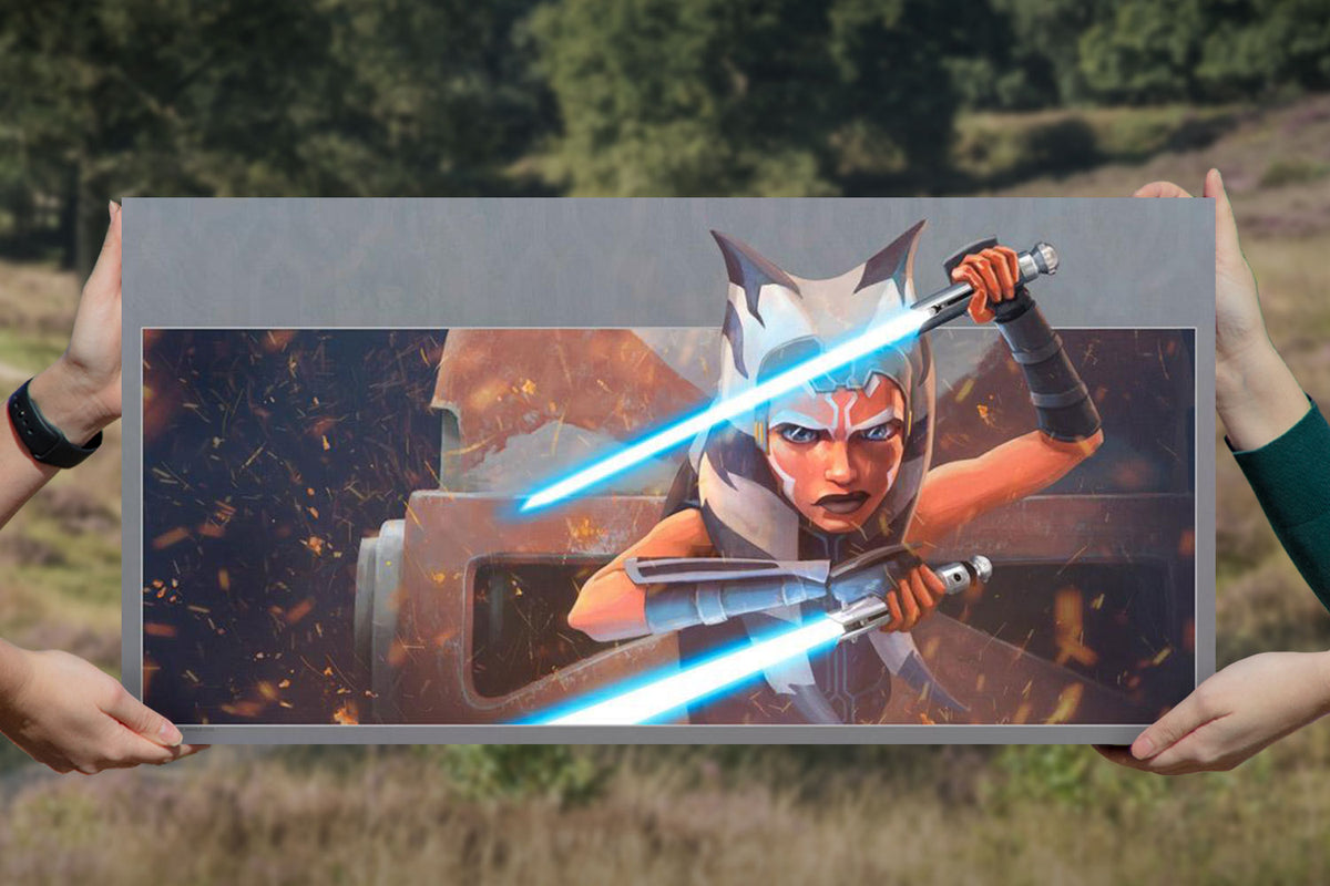 The Path Before You Star Wars Ahsoka Tano Art Print