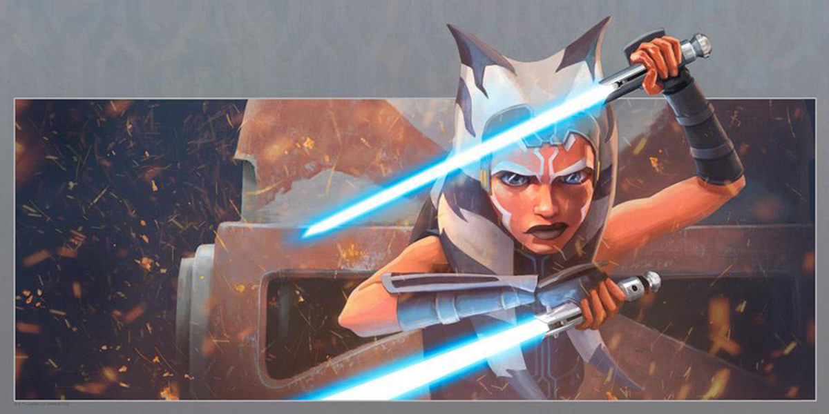 The Path Before You Star Wars Ahsoka Tano Art Print