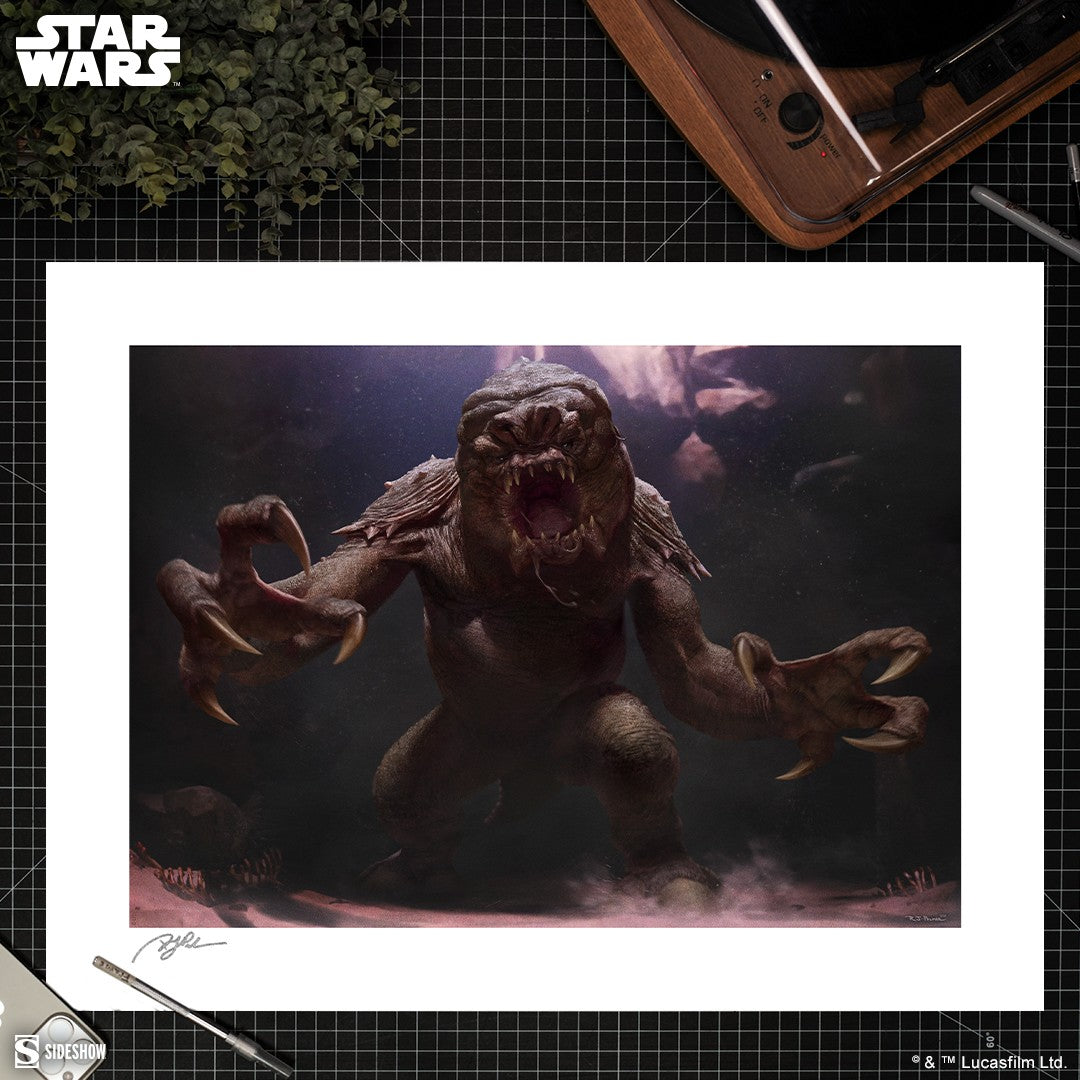 The Rancor Star Wars Art Print