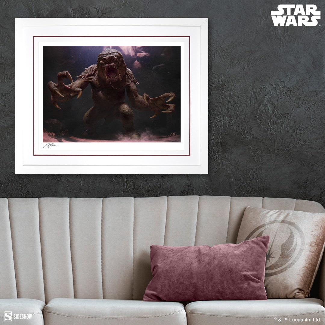 The Rancor Star Wars Art Print