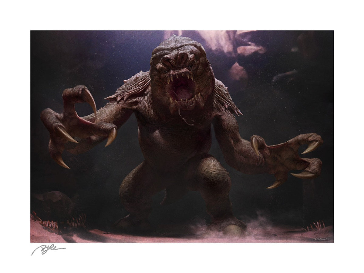 The Rancor Star Wars Art Print