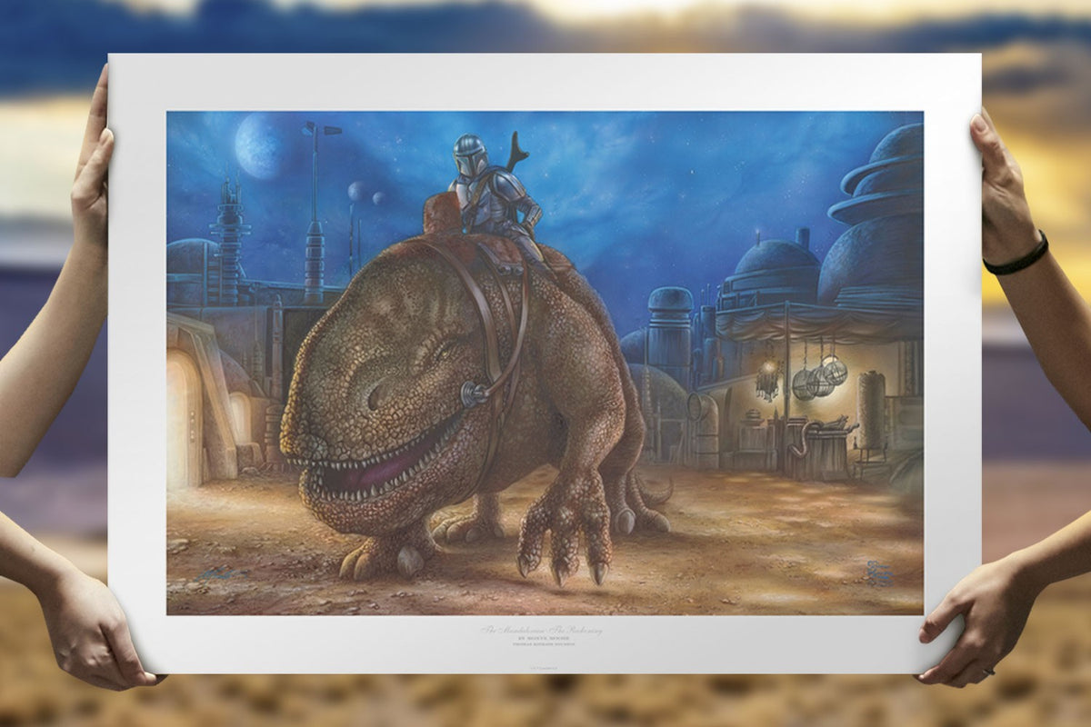 The Reckoning Star Wars The Mandalorian Art Print
