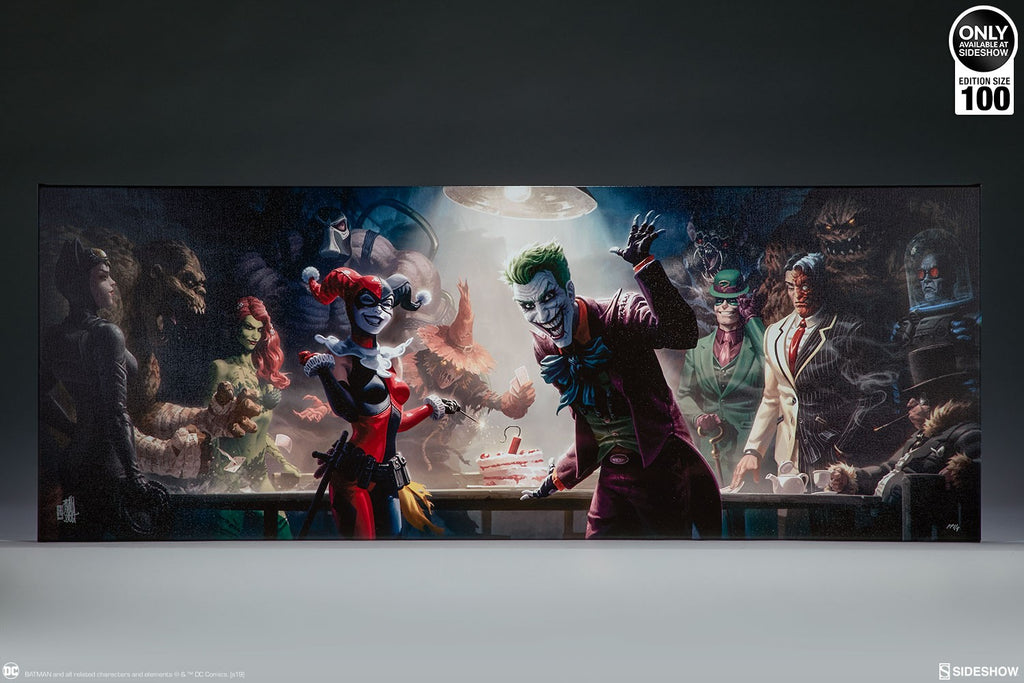 The Rogues Gallery DC Harley Quinn The Joker Art Print