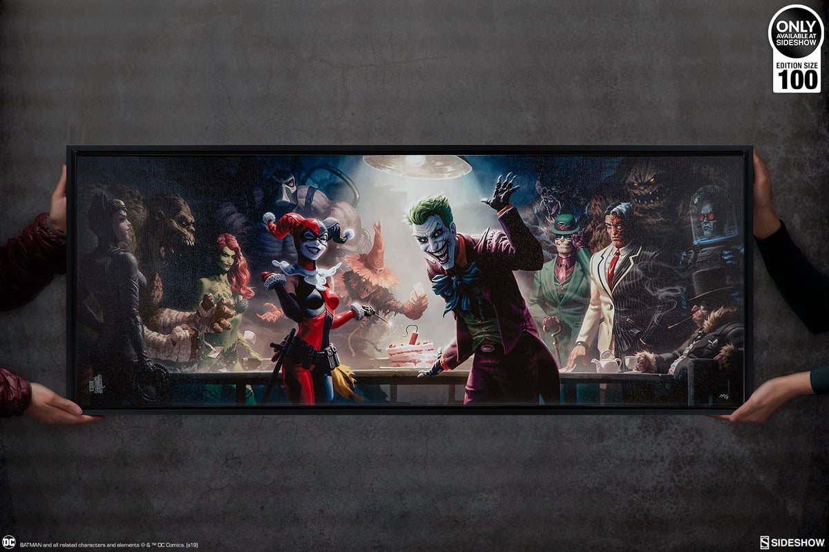 The Rogues Gallery DC Harley Quinn The Joker Art Print