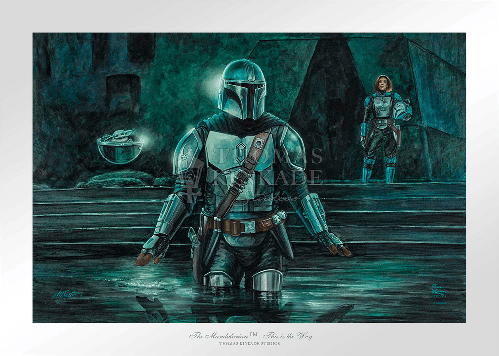This is the Way Star Wars Art Print