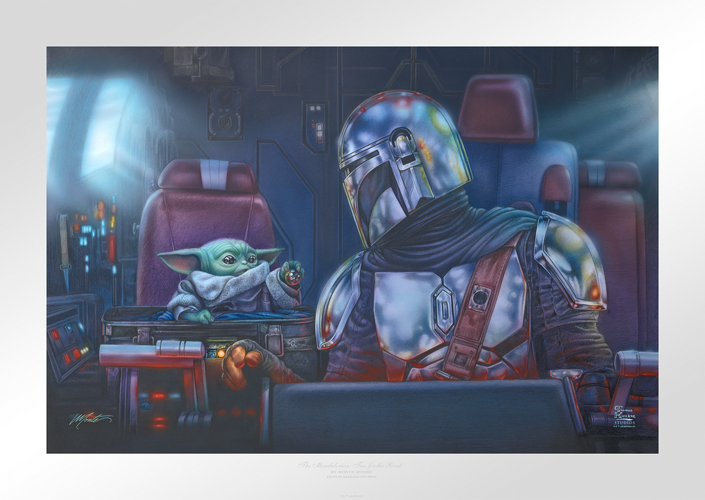Two for the Road Star Wars Art Print