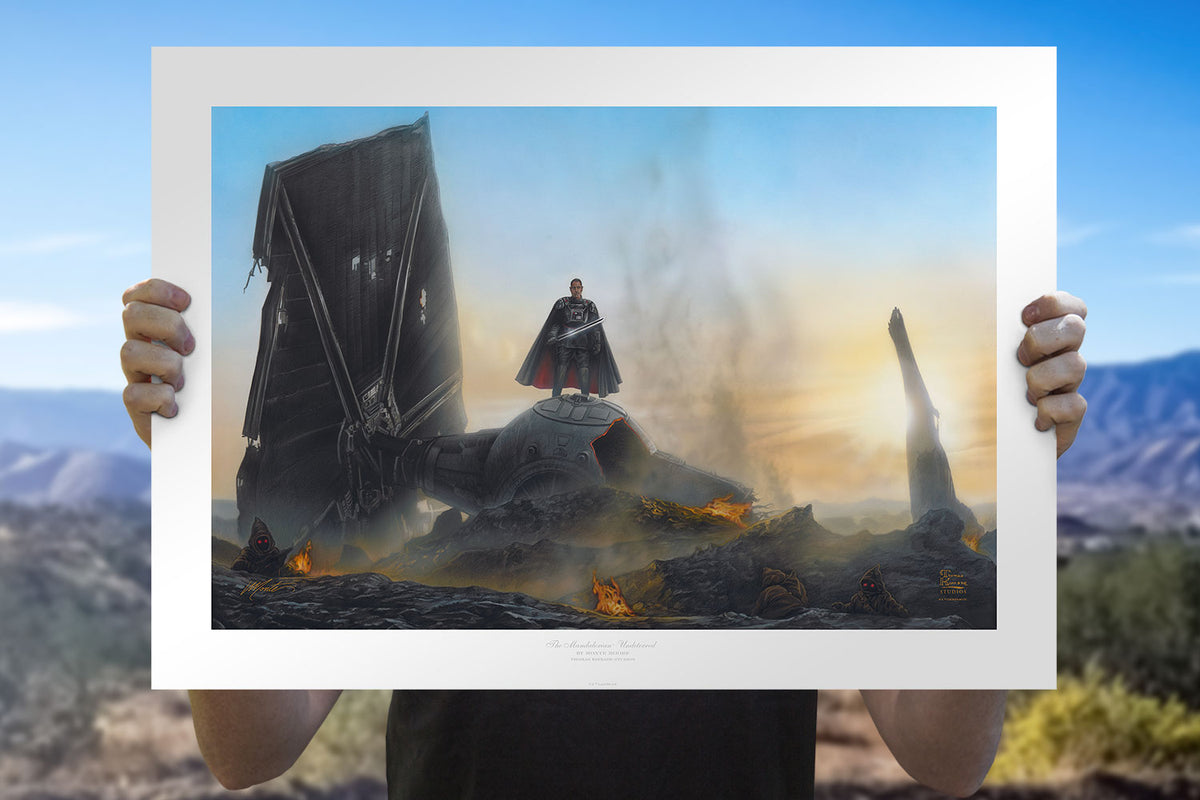 Undeterred Moff Gideon Art Print
