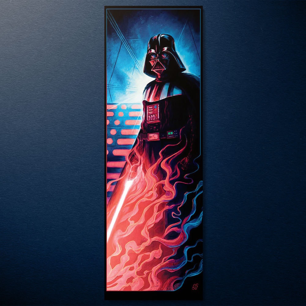 Vader: Cloud City Duel Star Wars Darth Vader Art Print