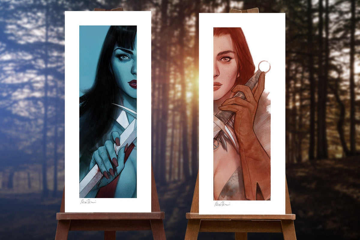 Vampirella & Red Sonja: Vampirella Dynamite Art Print