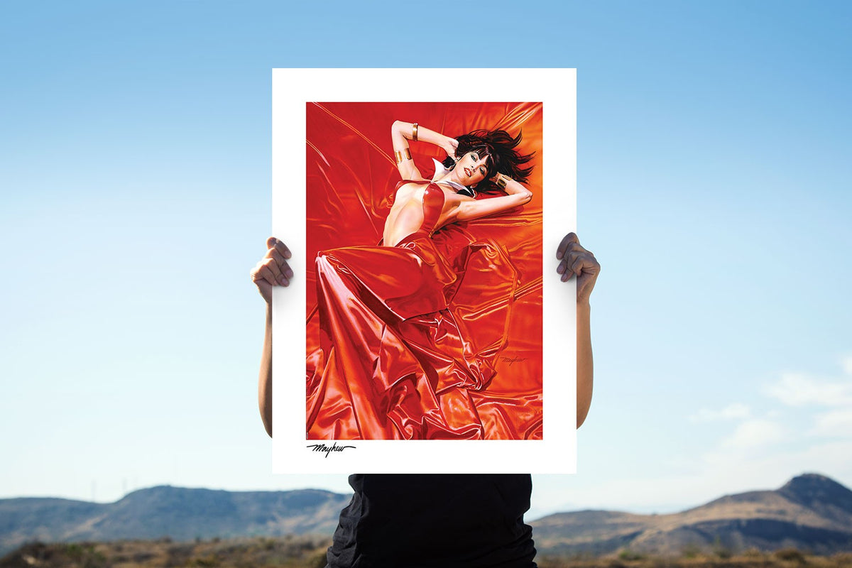 Vampirella: Roses for the Dead Dynamite Art Print
