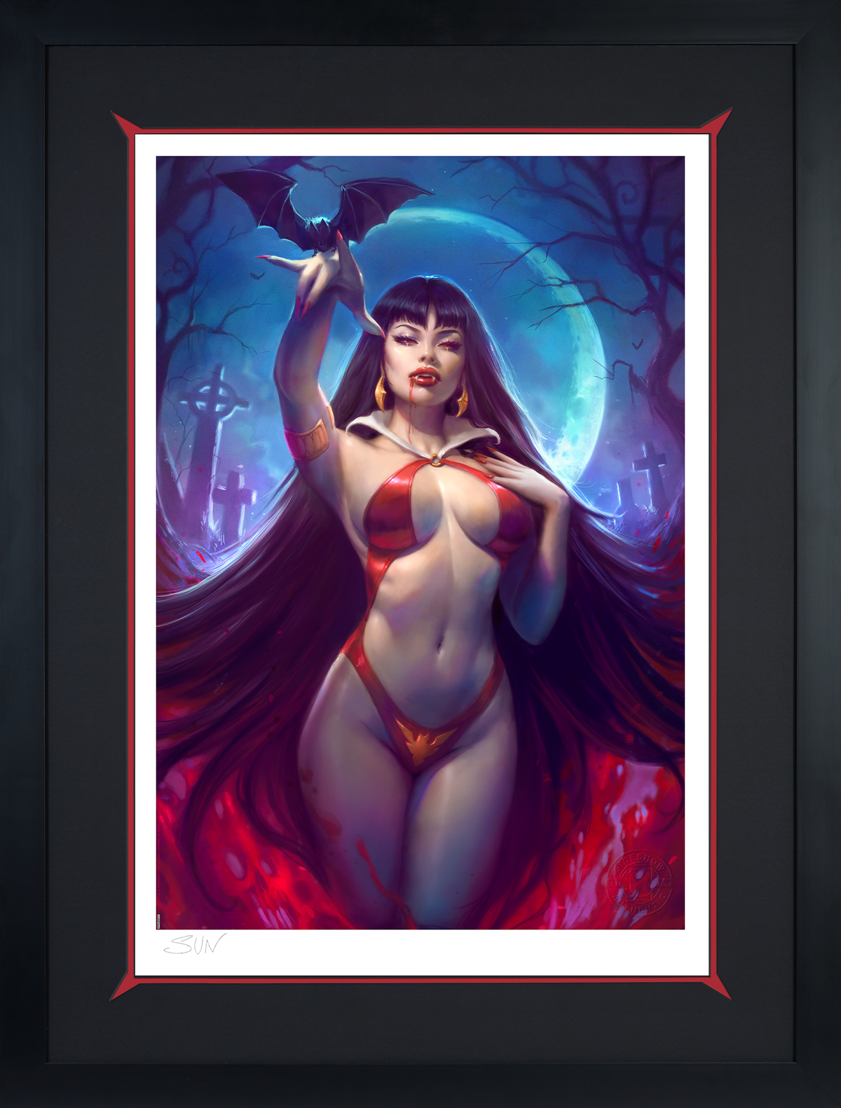 Vampirella Art Print