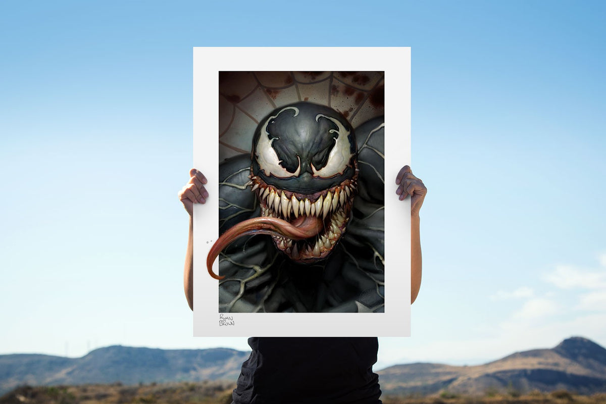 Venom Marvel Art Print