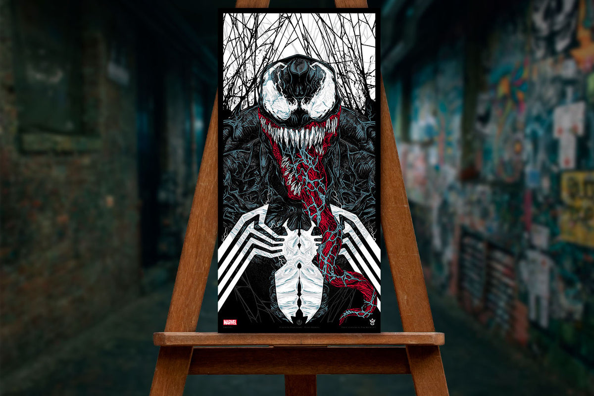 Venom Marvel Art Print