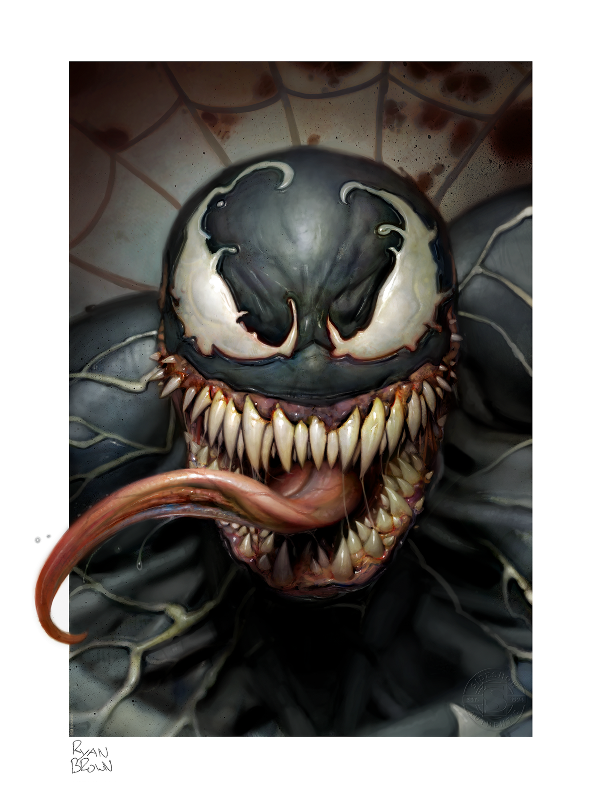 Venom Marvel Art Print