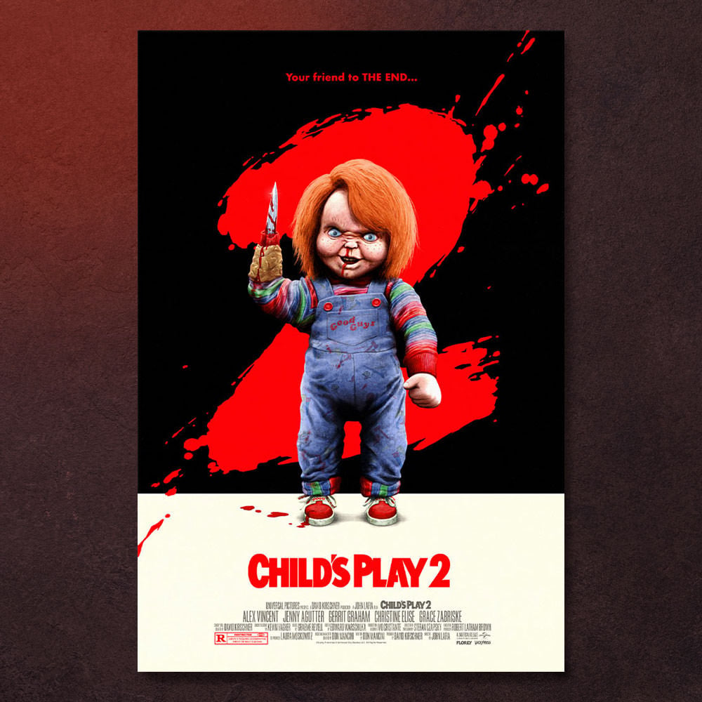 Child's Play 2 Chucky Movie Poster