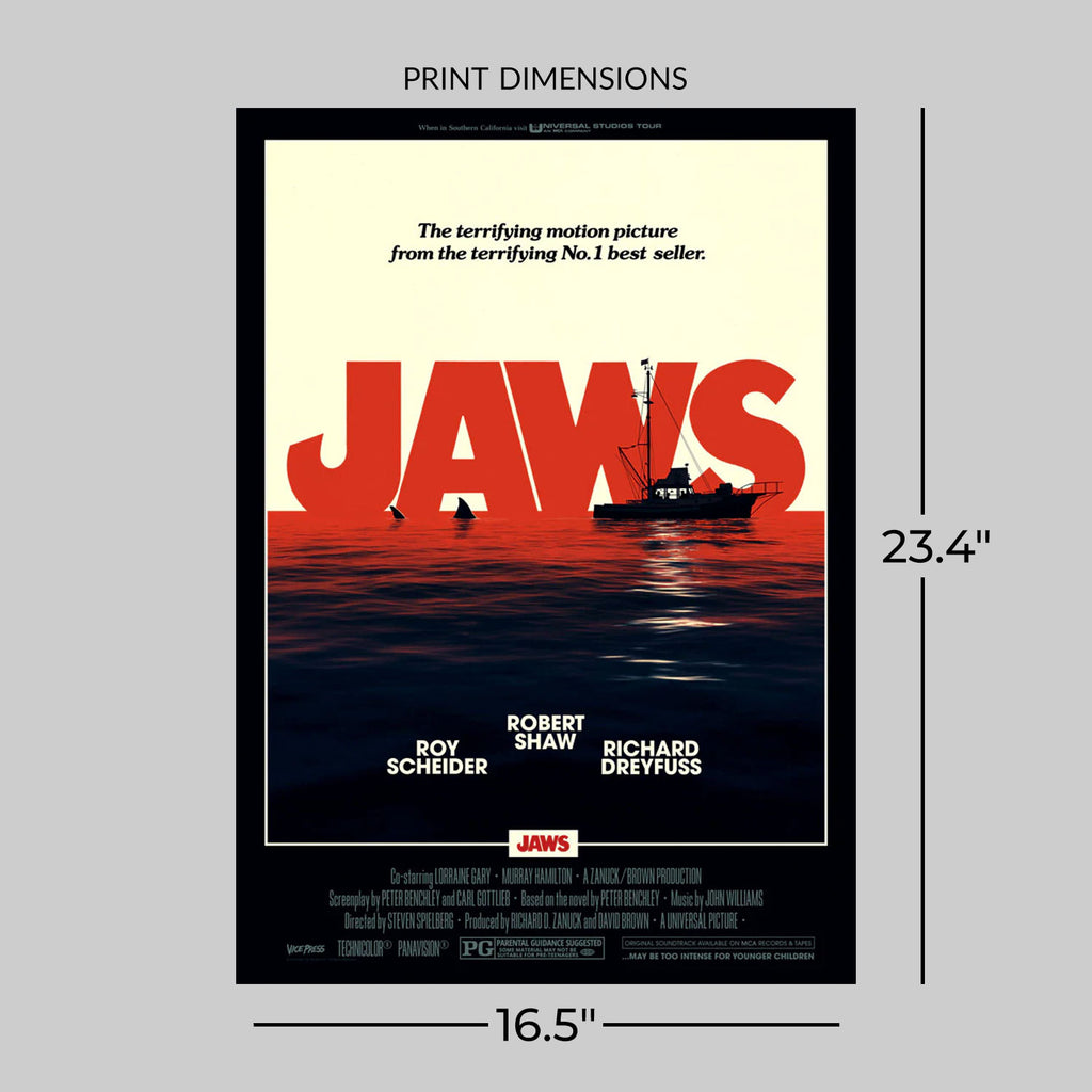 Jaws Movie Poster