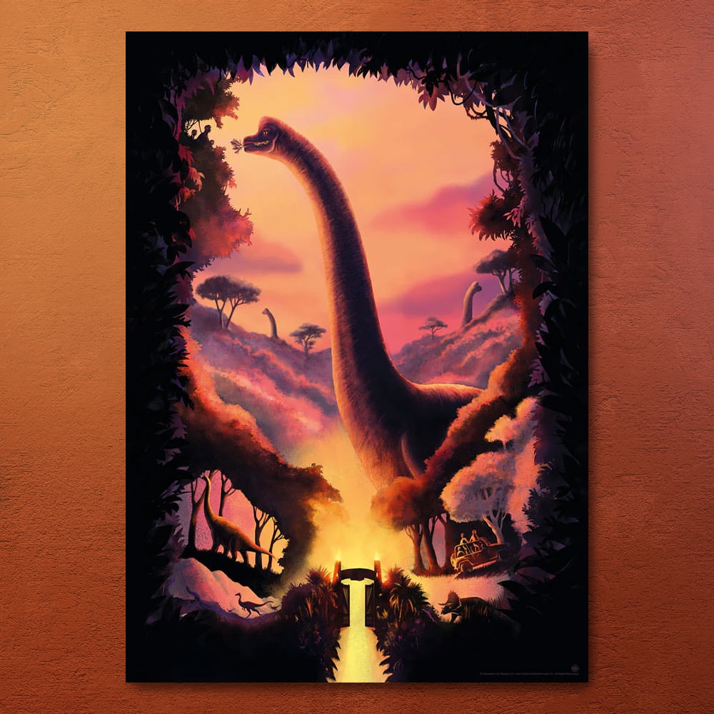 Jurassic Park - Brachiosaurus Art Print