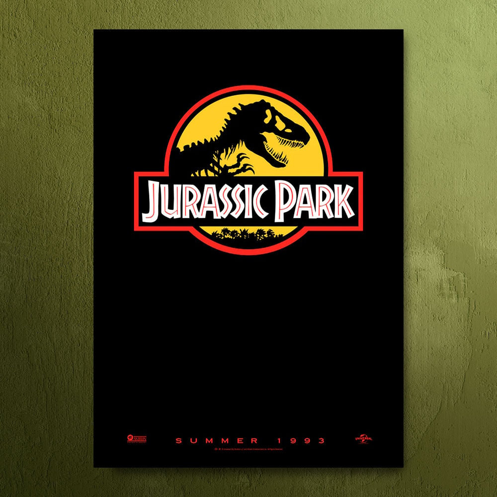 Jurassic Park Original Key-Art T-Rex Movie Poster