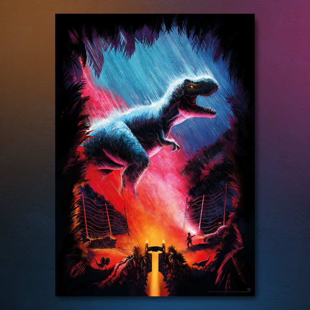 Jurassic Park - T-Rex Art Print