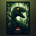 Jurassic Park - Velociraptor Movie Poster