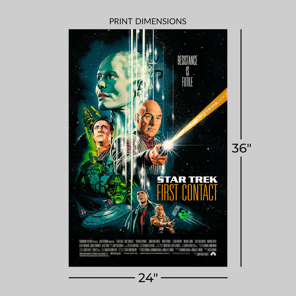 Star Trek: First Contact Movie Poster