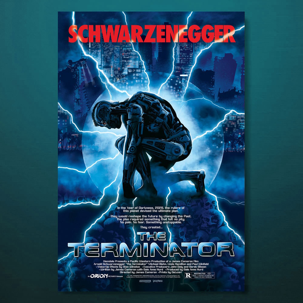 The Terminator T-800 Movie Poster