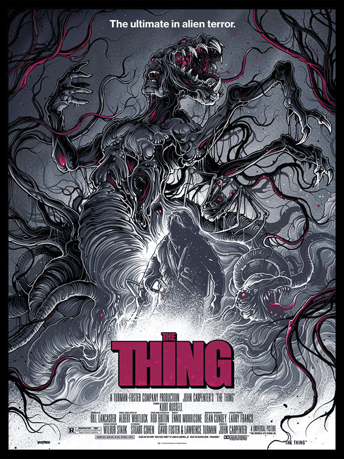 The Thing R.J. MacReady Movie Poster