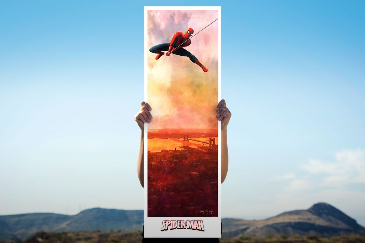 Web-Slinger Marvel Spider-Man Art Print