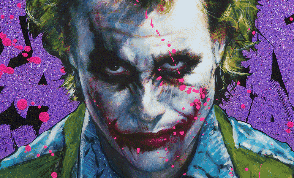Why So Serious? DC The Joker Art Print