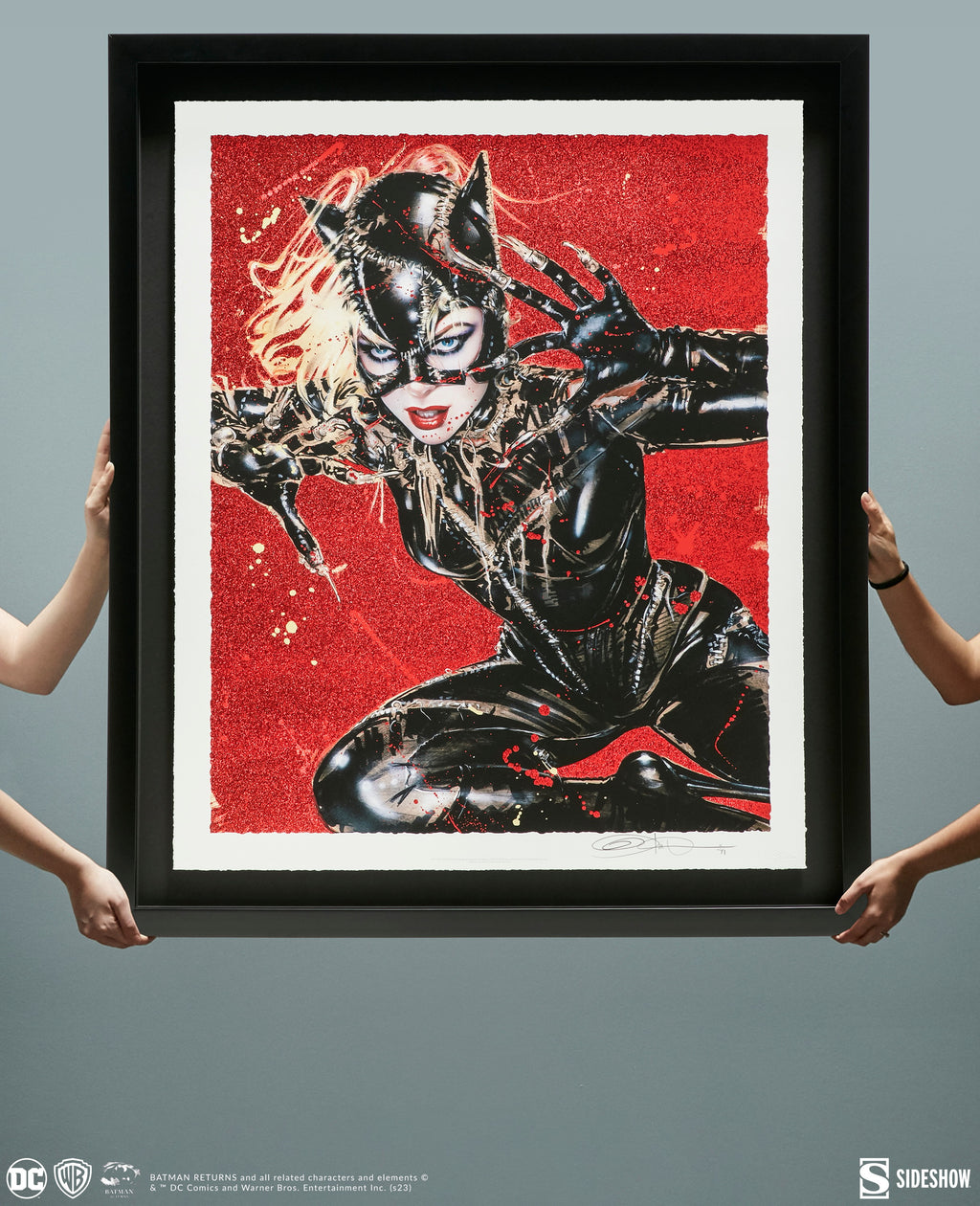 Wildcat Catwoman Art Print