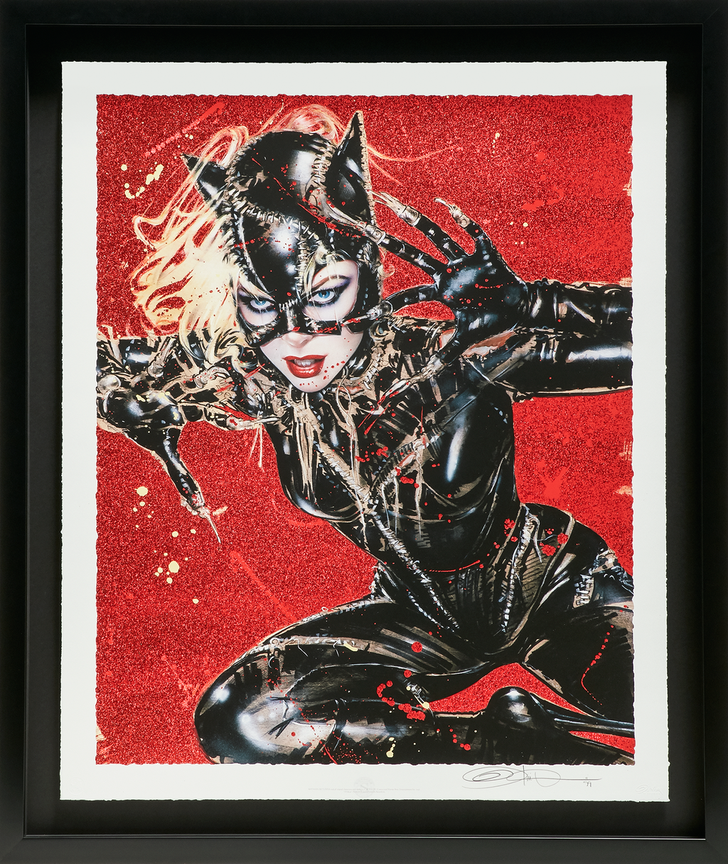 Wildcat Catwoman Art Print
