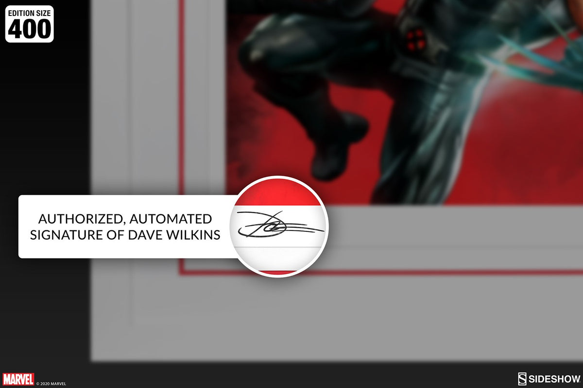 Wolverine vs Blade Marvel Wolverine Blade Art Print